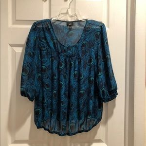 Peacock Blouse